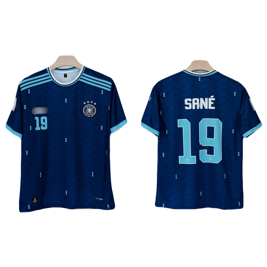 Sane Germany 2026 World Cup Away Half Sleeve Jersey -