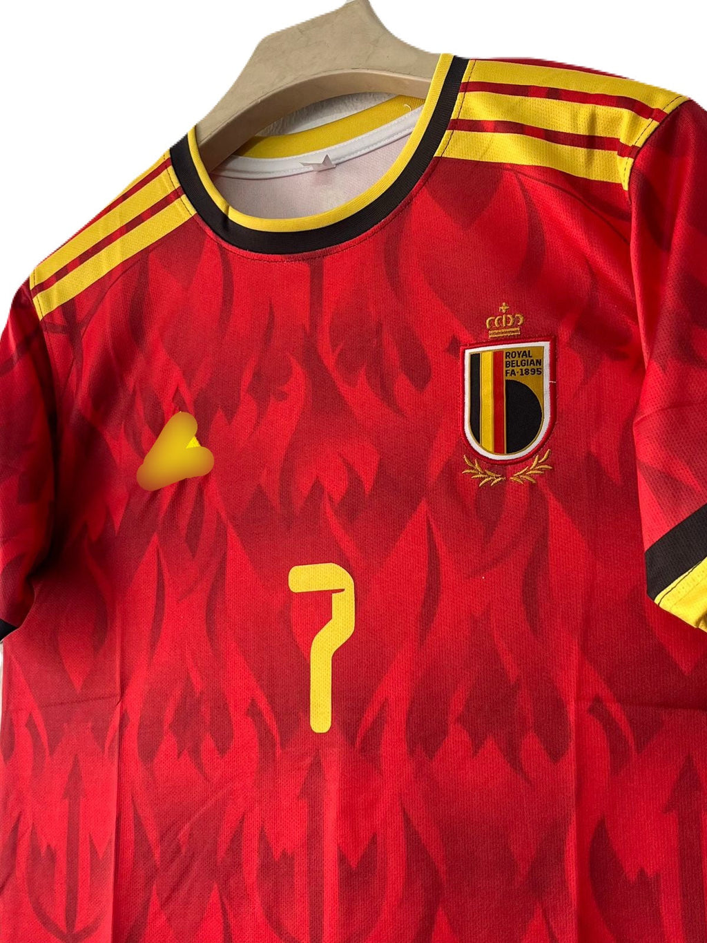 De bruyne belgium 2026 World Cup home Half Sleeve Jersey - P1845