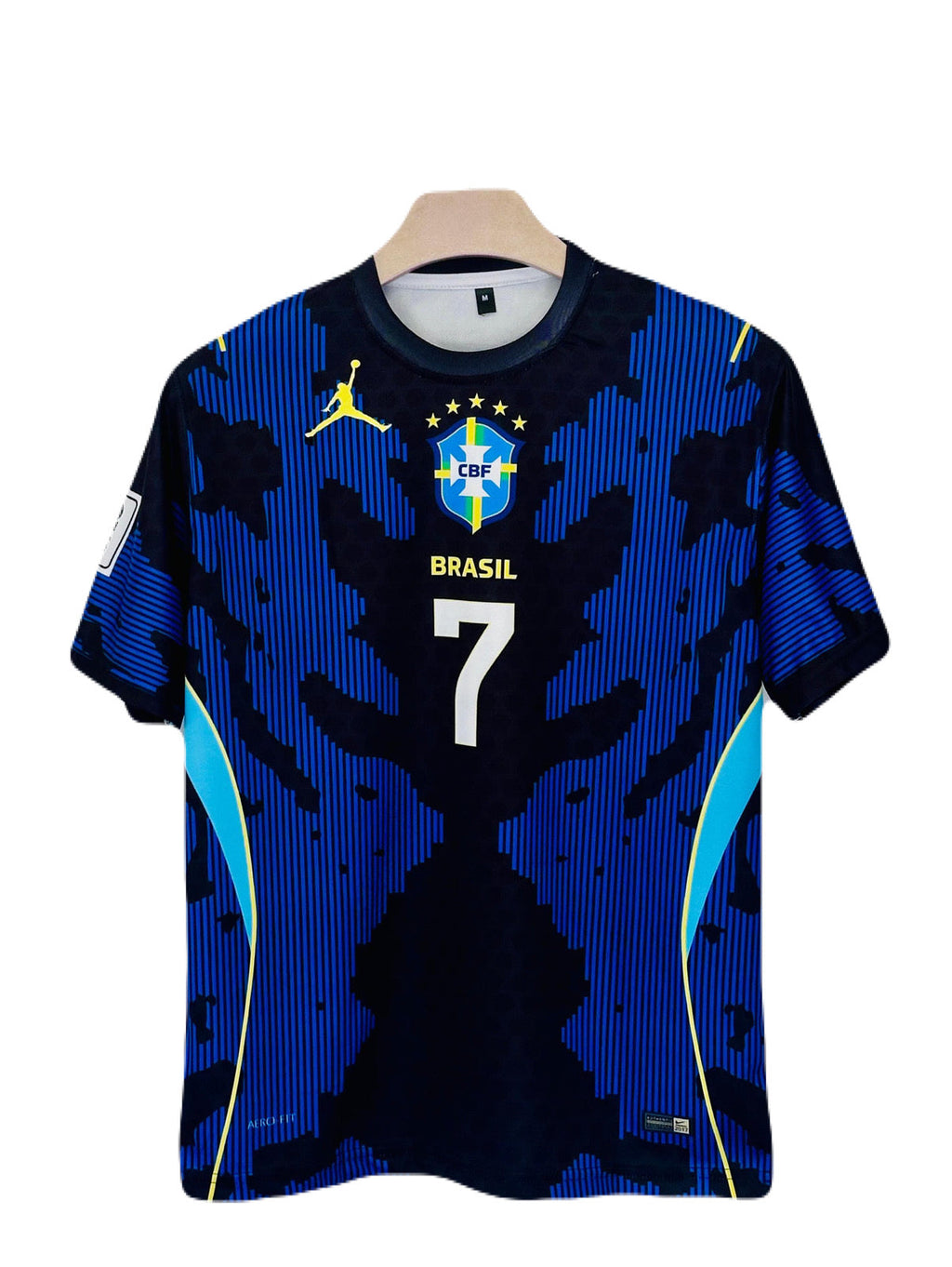 Brazil 2026 World Cup Away vinicius Half Sleeve Sublimation Jersey - Ms Retro Store