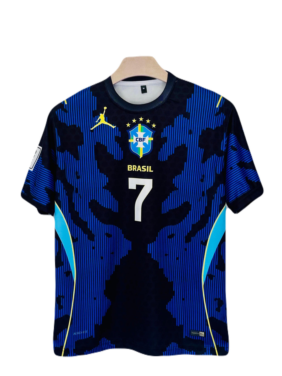 Brazil 2026 World Cup Away vinicius Half Sleeve Sublimation Jersey - Ms Retro Store