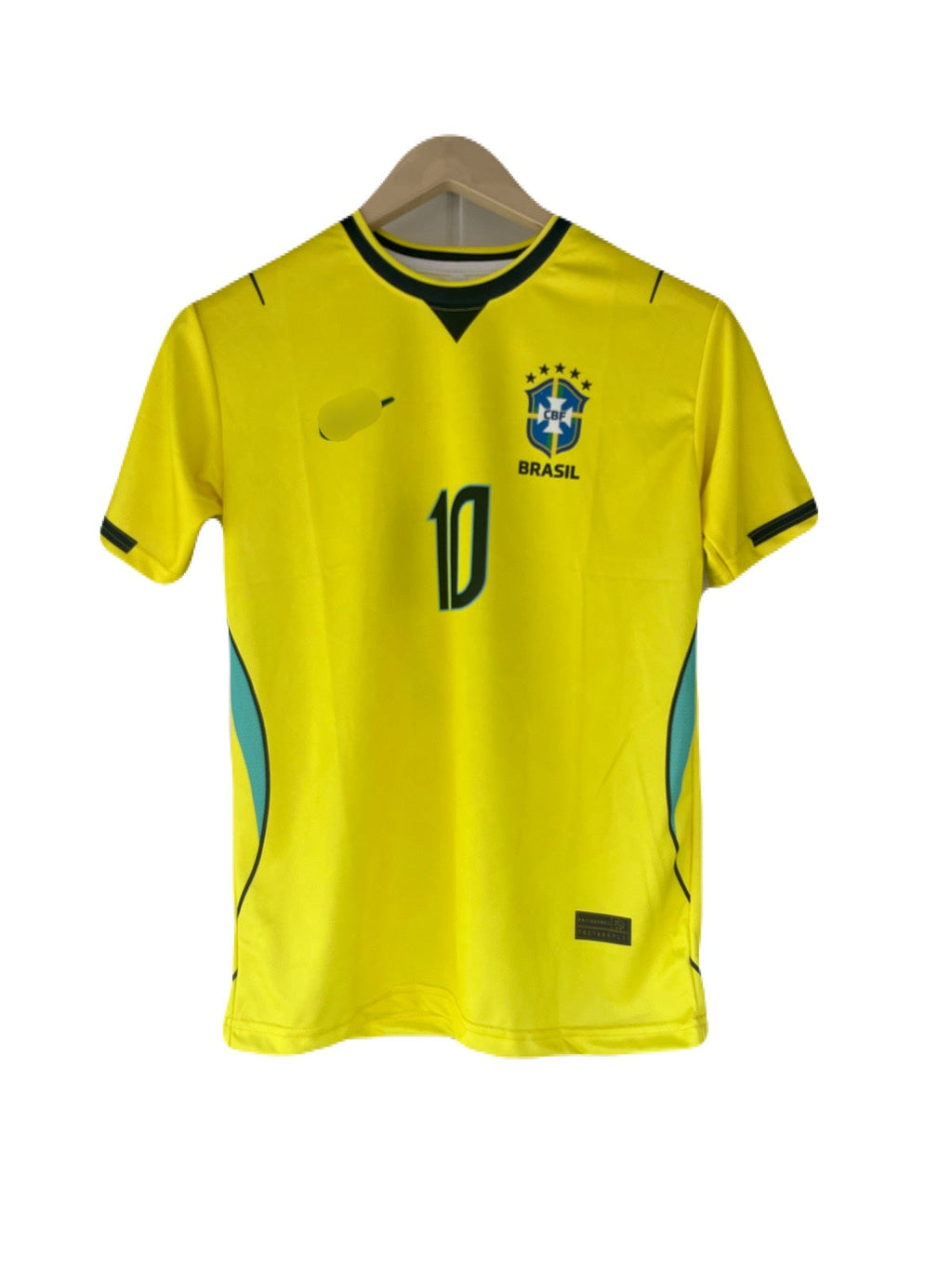 Brazil 2026 World Cup home  Neymar jr Half Sleeve Jersey -