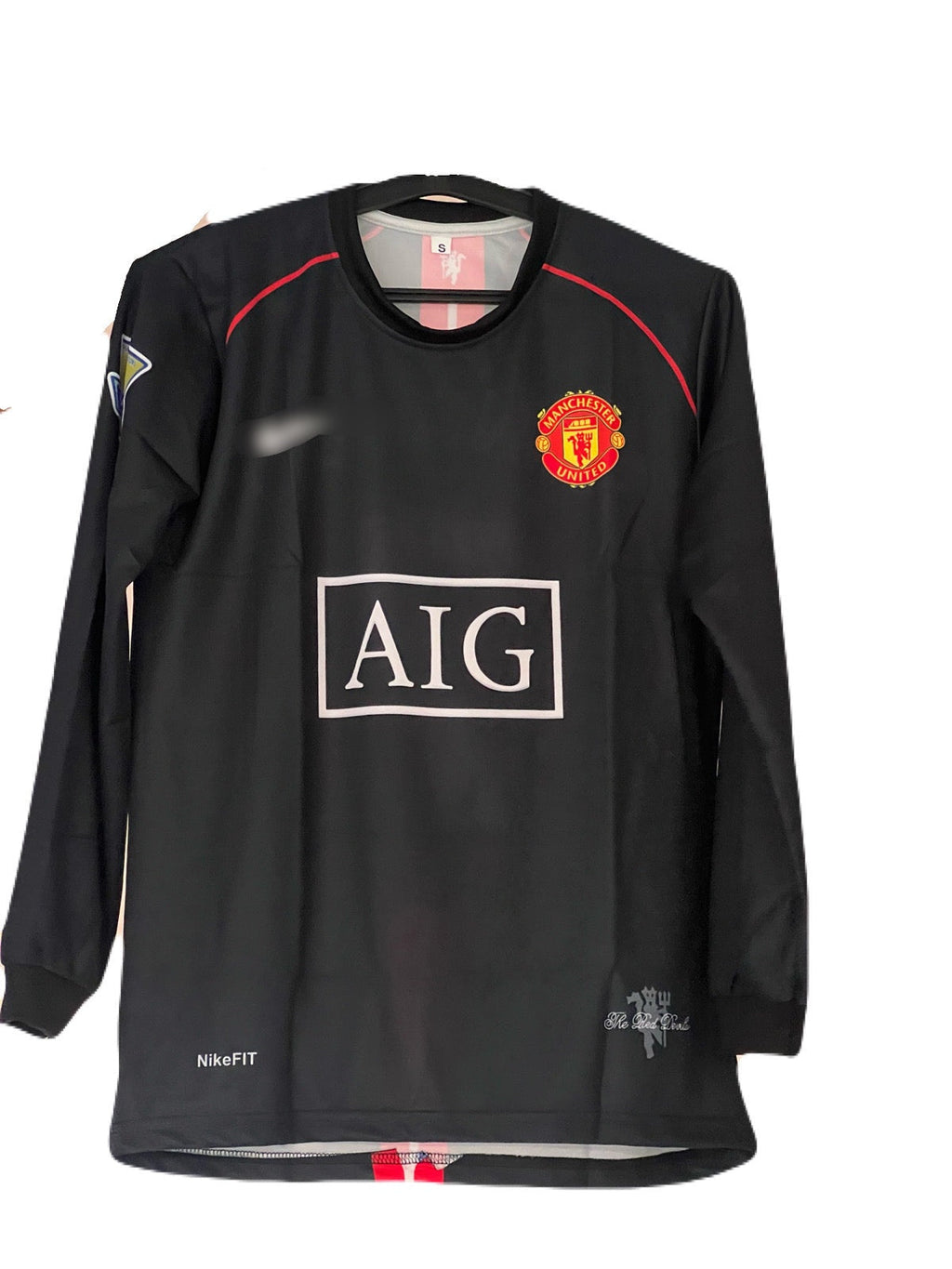 Manchester United 2007-08 Away Ronaldo full sleeve sublimation-P693 Ms Retro Store