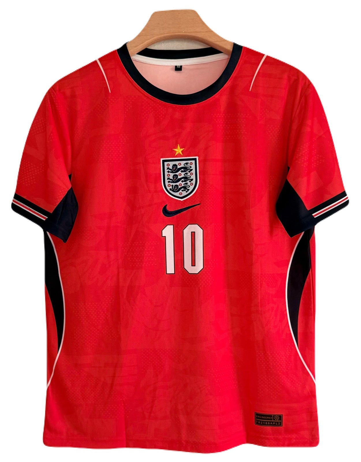 England 2026 World Cup Away Bellingham Half Sleeve Embroidery Jersey -  P1634 Ms Retro Store