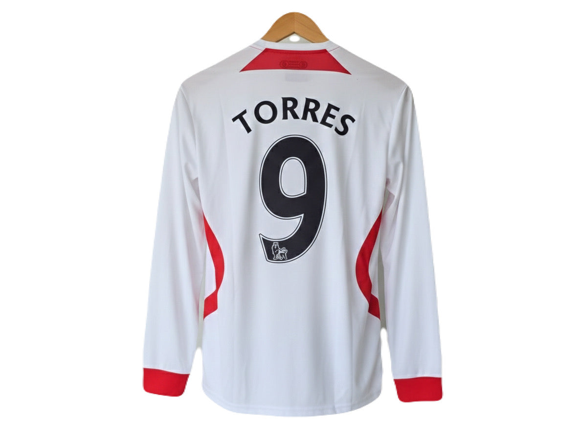 Liverpool 2007-08 Away Torres Full sleeve -P1171 Ms retro store