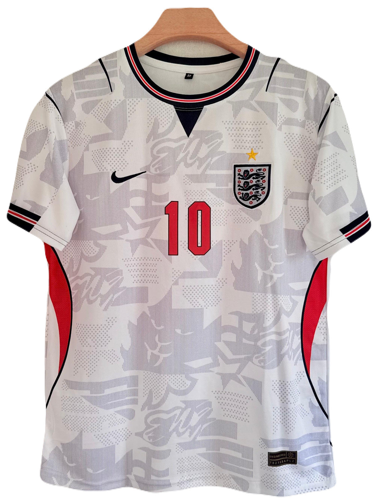 Bellingham England 2026 World Cup Home Half Sleeve Jersey - P1740