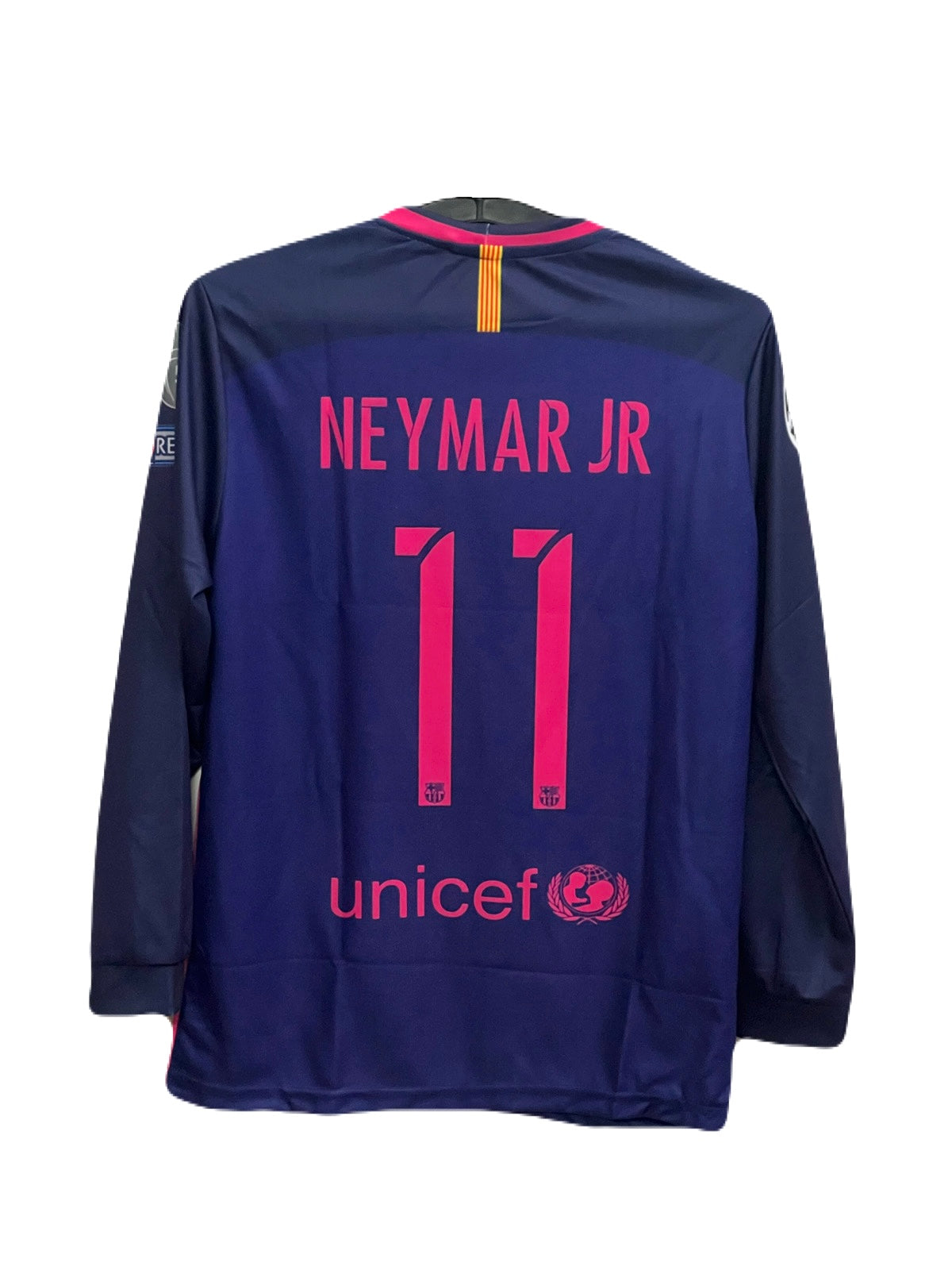 Barcelona 2016/17 away neymar  full sleeve - P648 ms retro store
