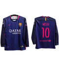 Barcelona 2016/17 away messi full sleeve - P701 ms retro store