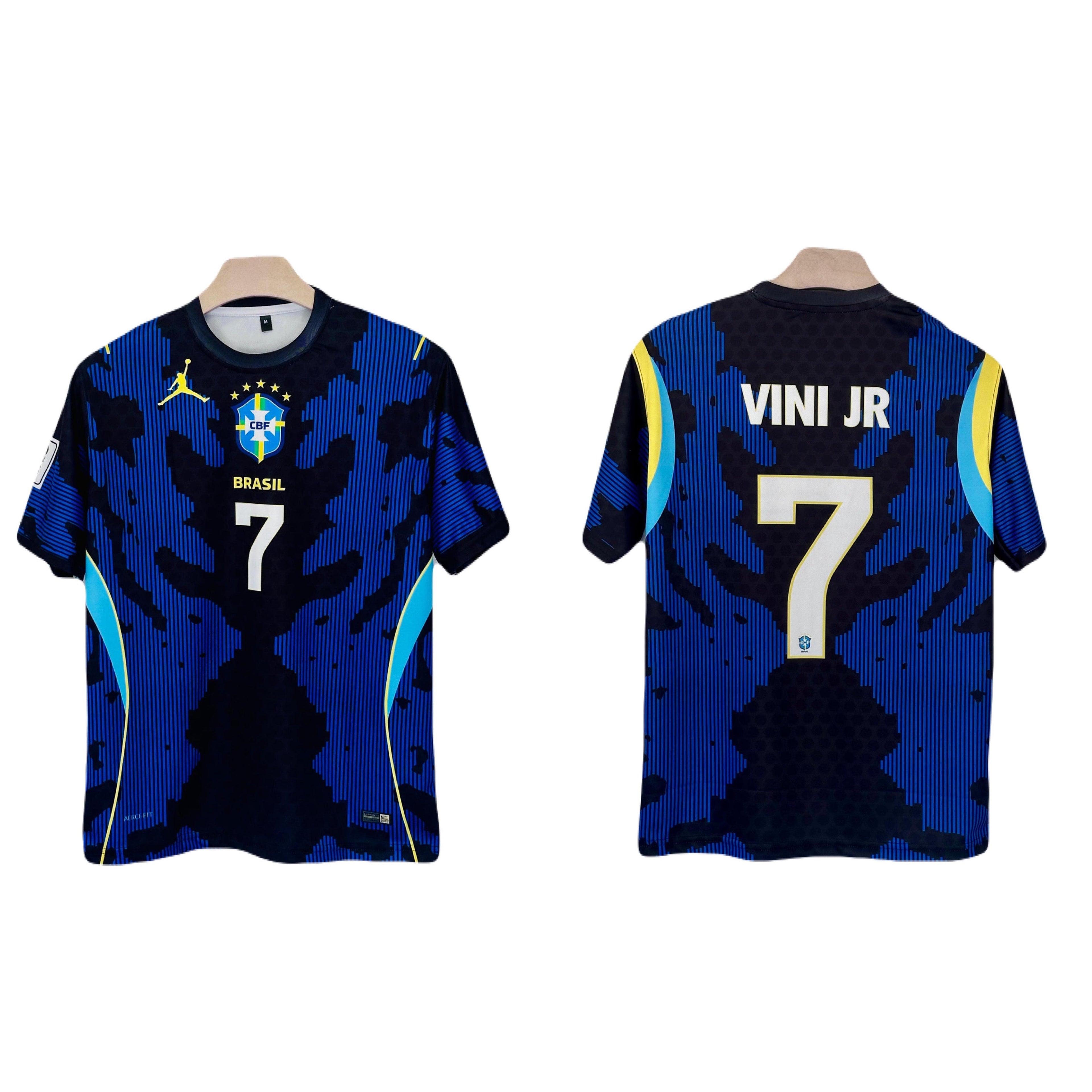 Brazil 2026 World Cup Away vinicius Half Sleeve Sublimation Jersey - Ms Retro Store