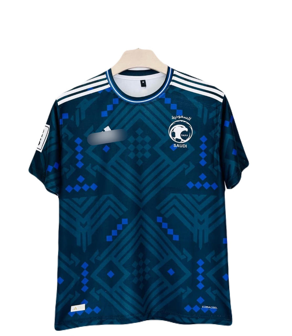 Saudi Arabia 2026 World Cup home kit plane back Half Sleeve Sublimation -P1652  Ms Retro Store