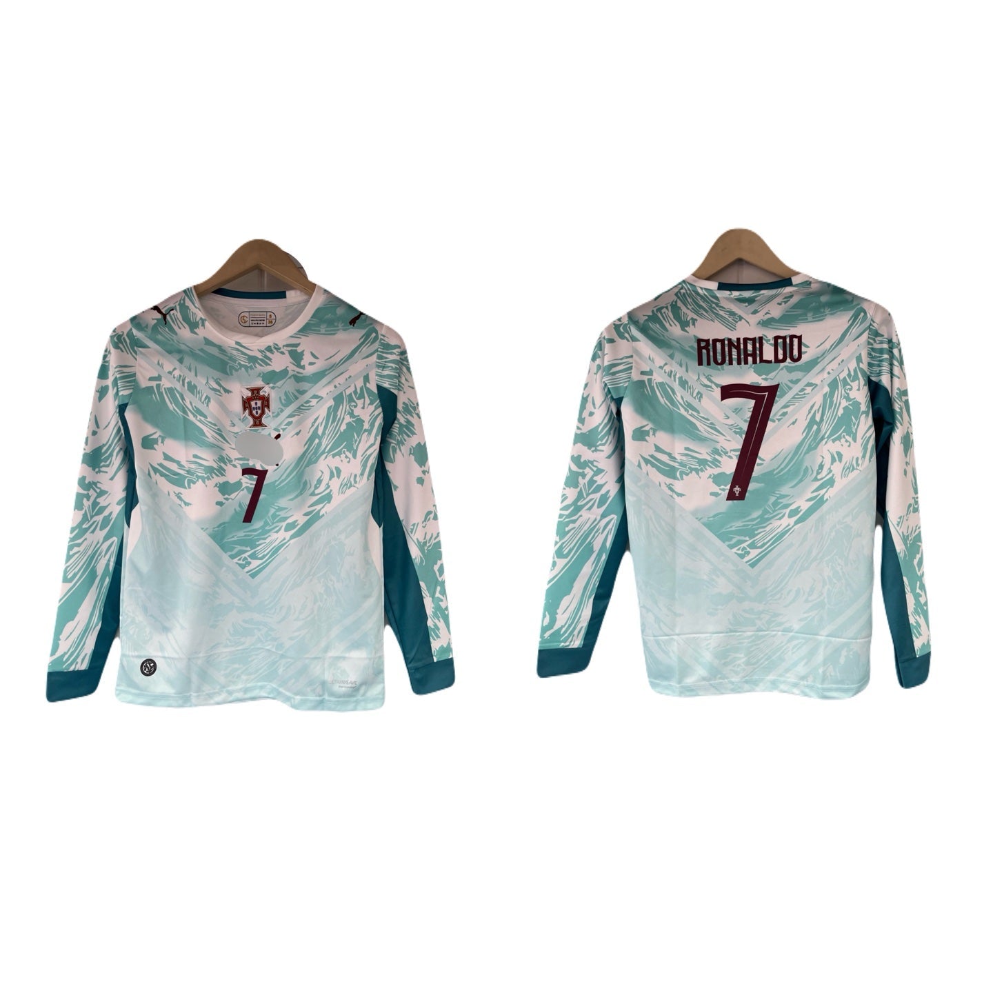 Ronaldo Portugal 2026 worldcup away  full sleeve crew neck jersey -