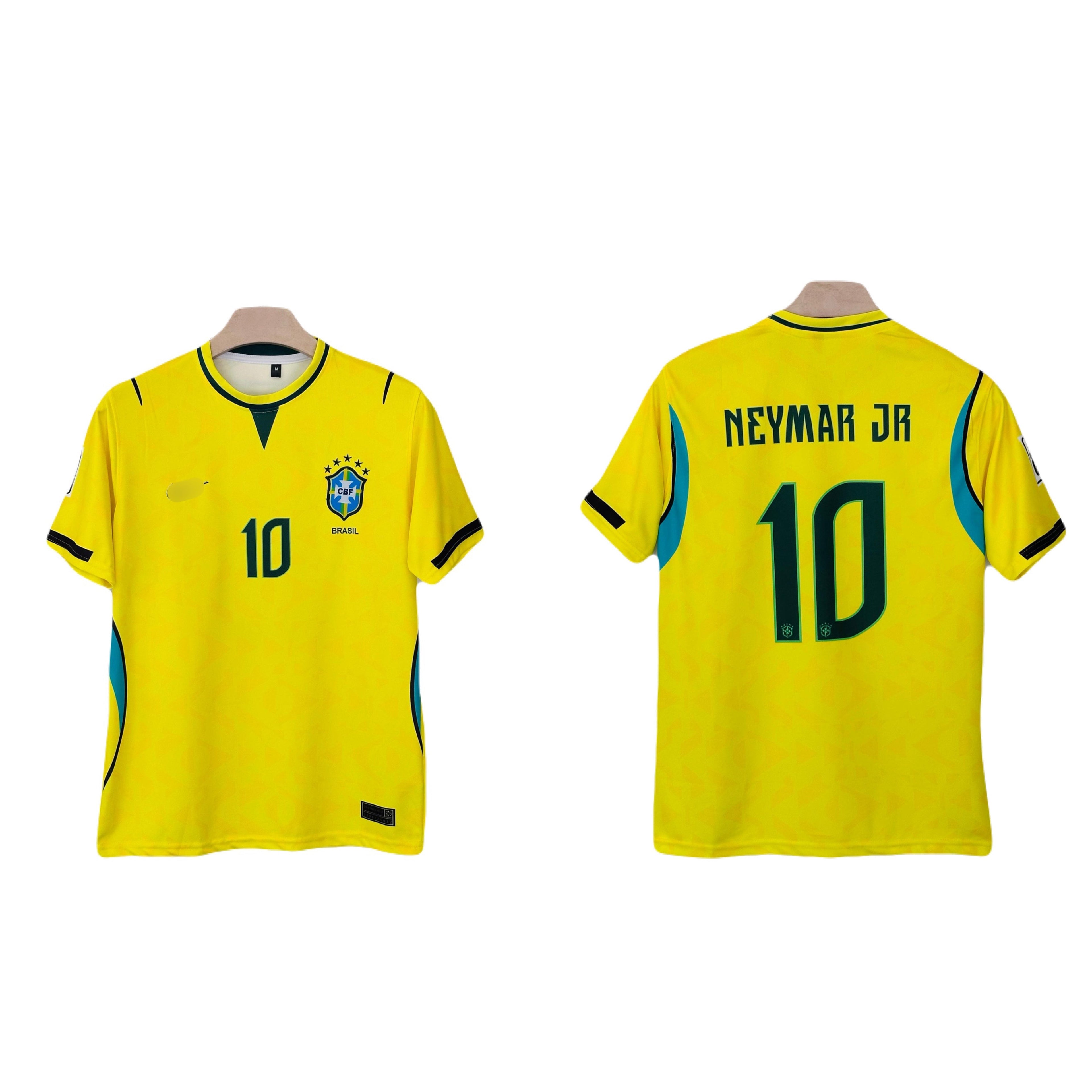 Neymar Brazil 2026 World Cup Home Jr Half sleeve jersey -