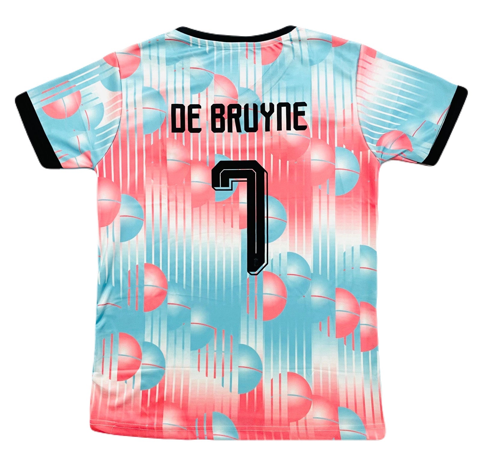 De bruyne Belgium 2026 World Cup Away Half Sleeve Jersey -
