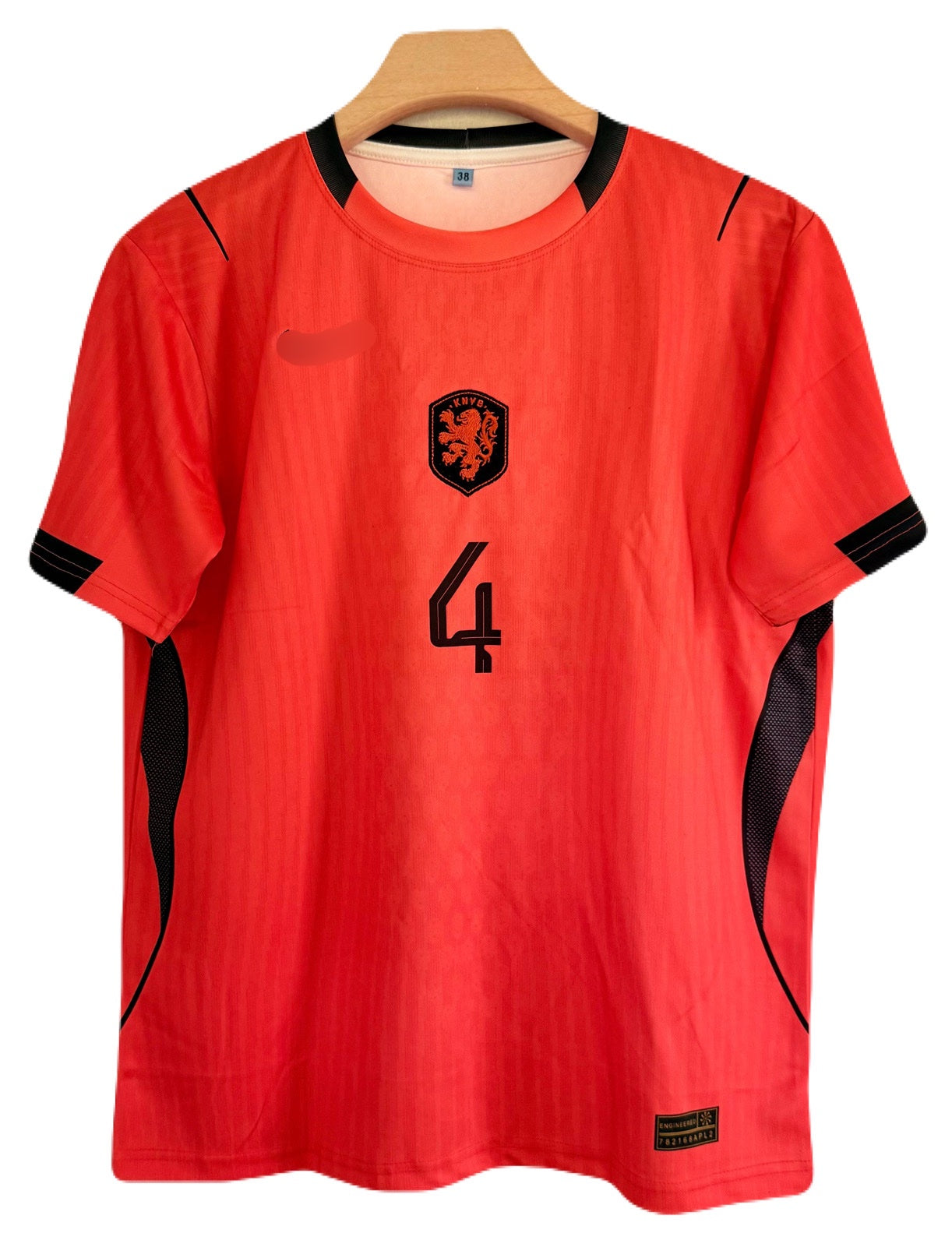 Van dijik Netherland 2026 World Cup Away Half Sleeve Jersey -