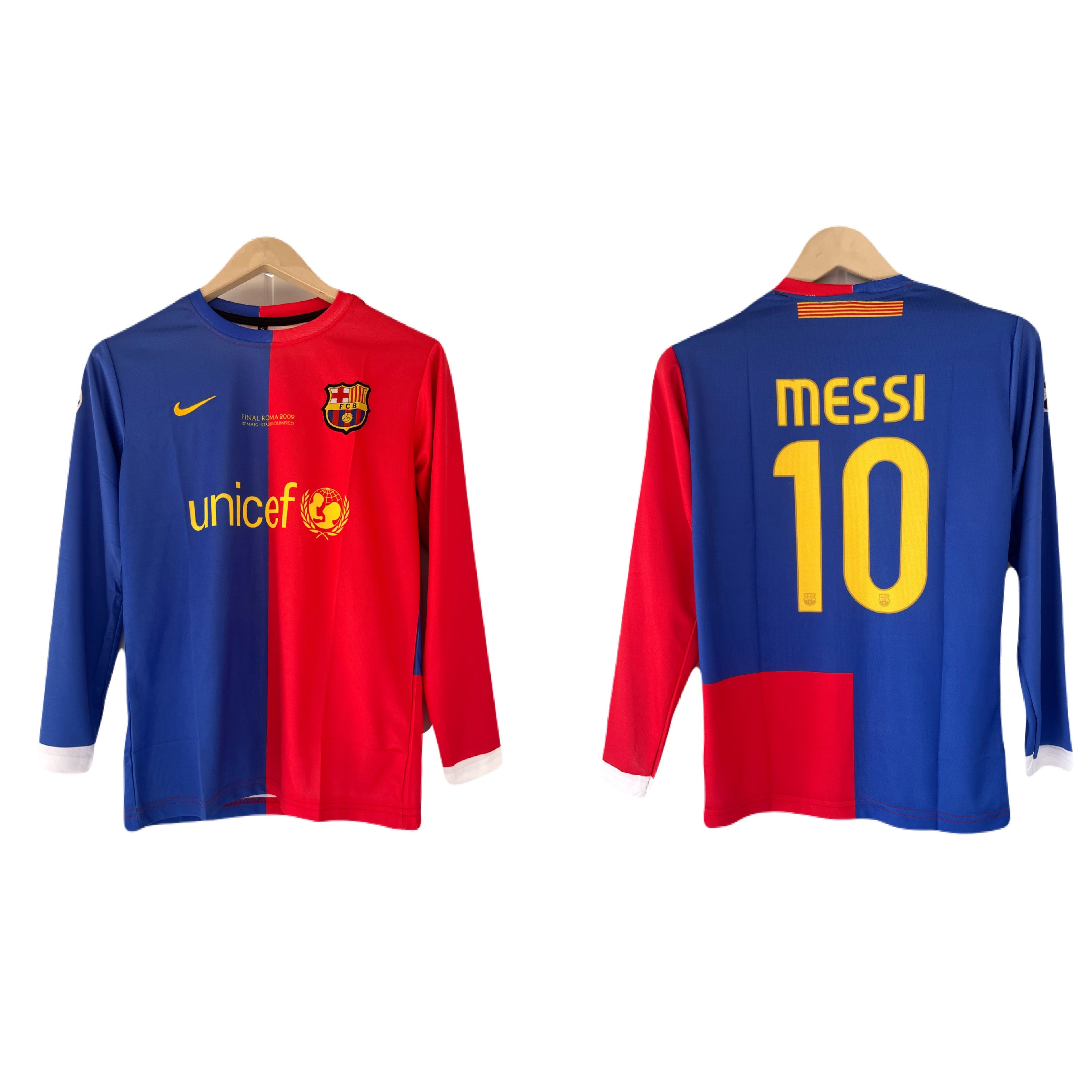 Messi 2009 Final edition Barcelona full sleeve embroidery P1469 - Ms Retro Store