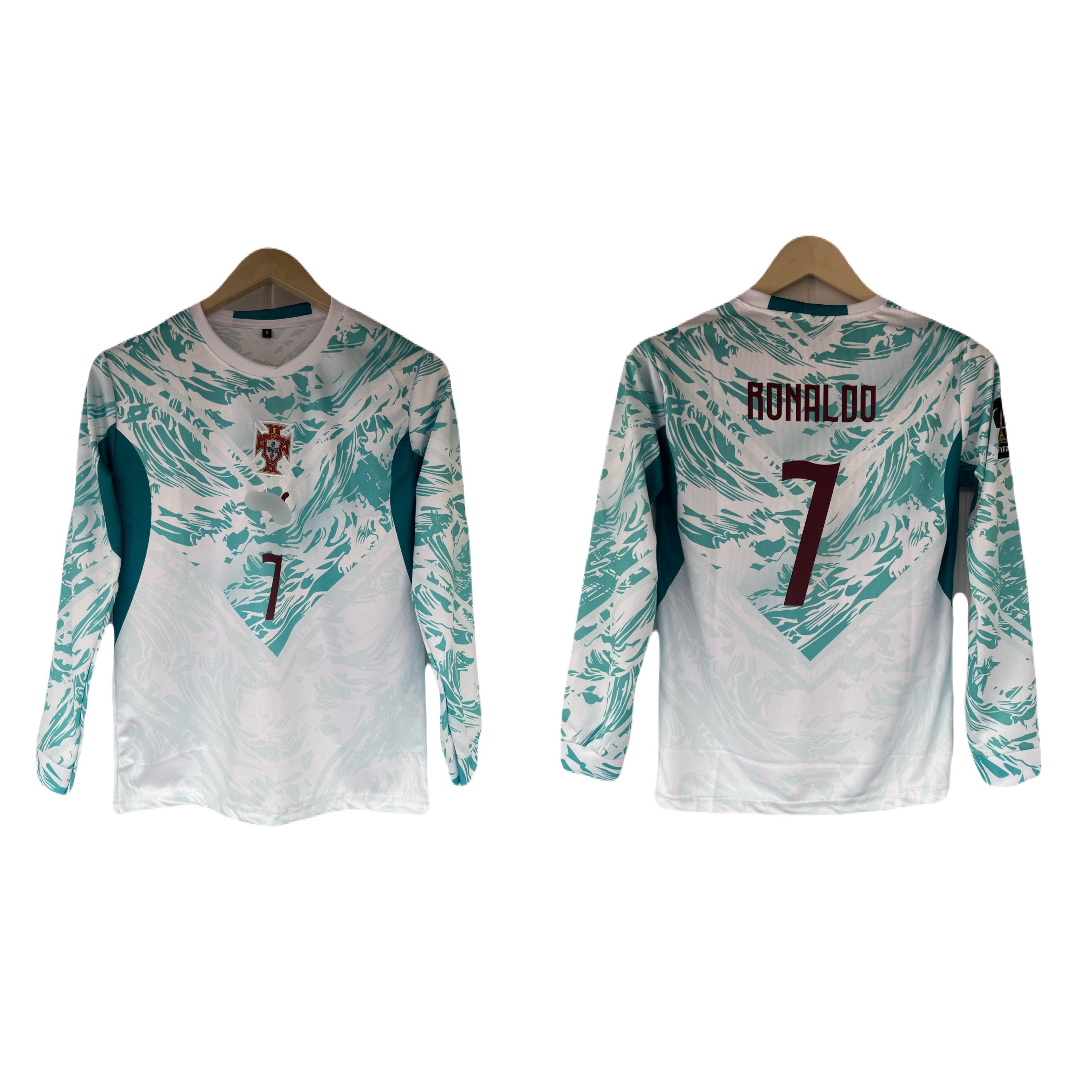 Ronaldo Portugal 2026 worldcup away  full sleeve jersey -