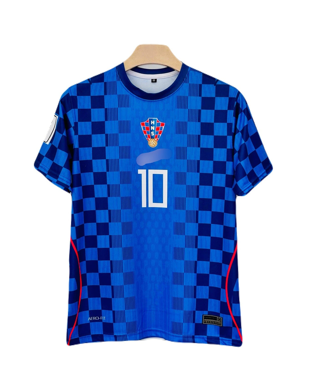 Modric Croatia 2026 World cup  Away Half Sleeve  Jersey - P1815