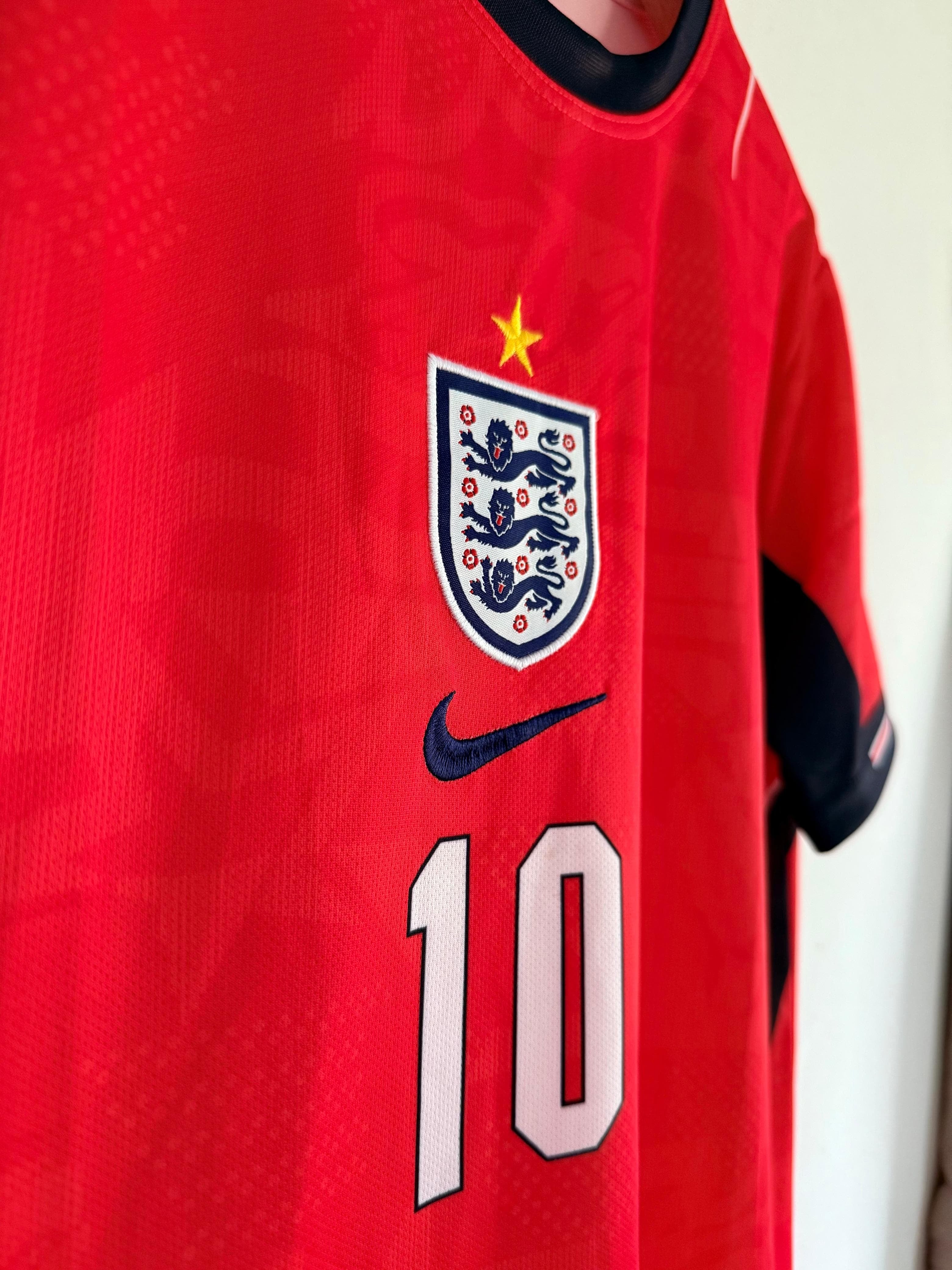 England 2026 World Cup Away Bellingham Half Sleeve Embroidery Jersey -  P1634 Ms Retro Store