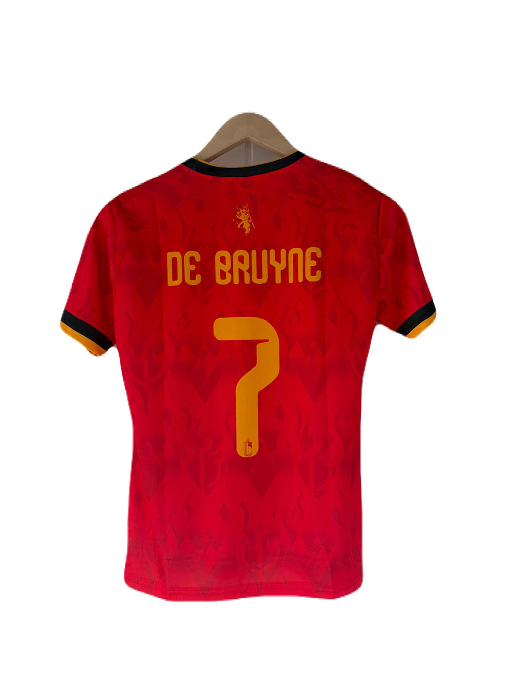 Belgium 2026 World Cup Home De Bruyne Half Sleeve Sublimation Jersey - P1607 Ms Retro Store