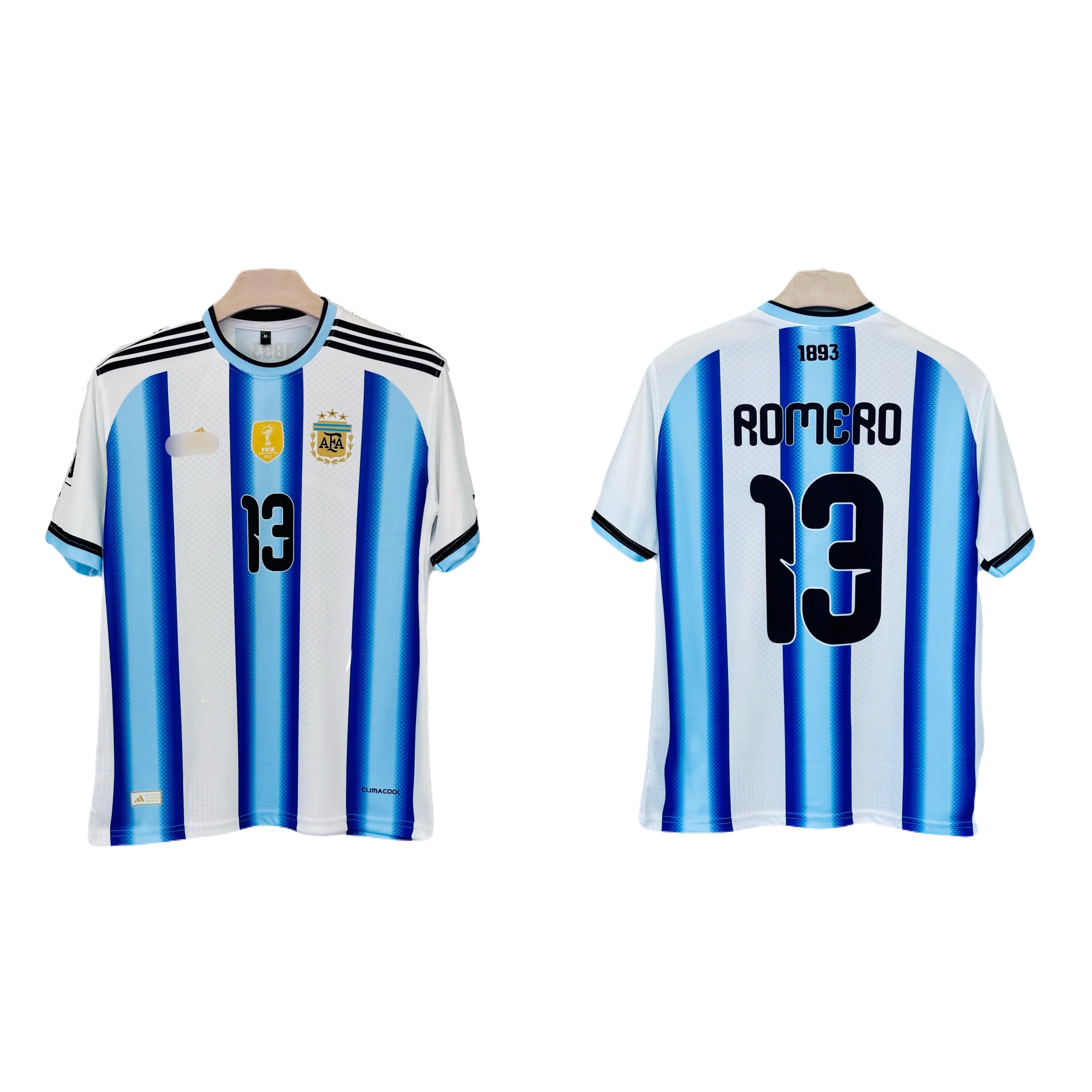 Argentina  2026 World Cup Home Romero Kit Half Sleeve sublimation - P1592 Ms Retro Store