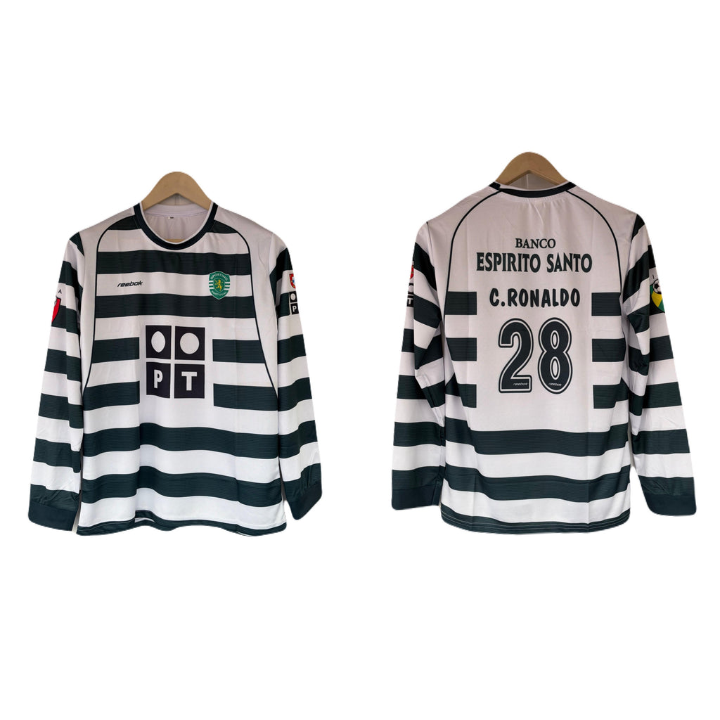 Sporting Ronaldo full sleeve sublimation jersey -  P1616 Ms Retro store