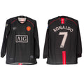 Manchester United 2007-08 Away Ronaldo full sleeve sublimation-P693 Ms Retro Store