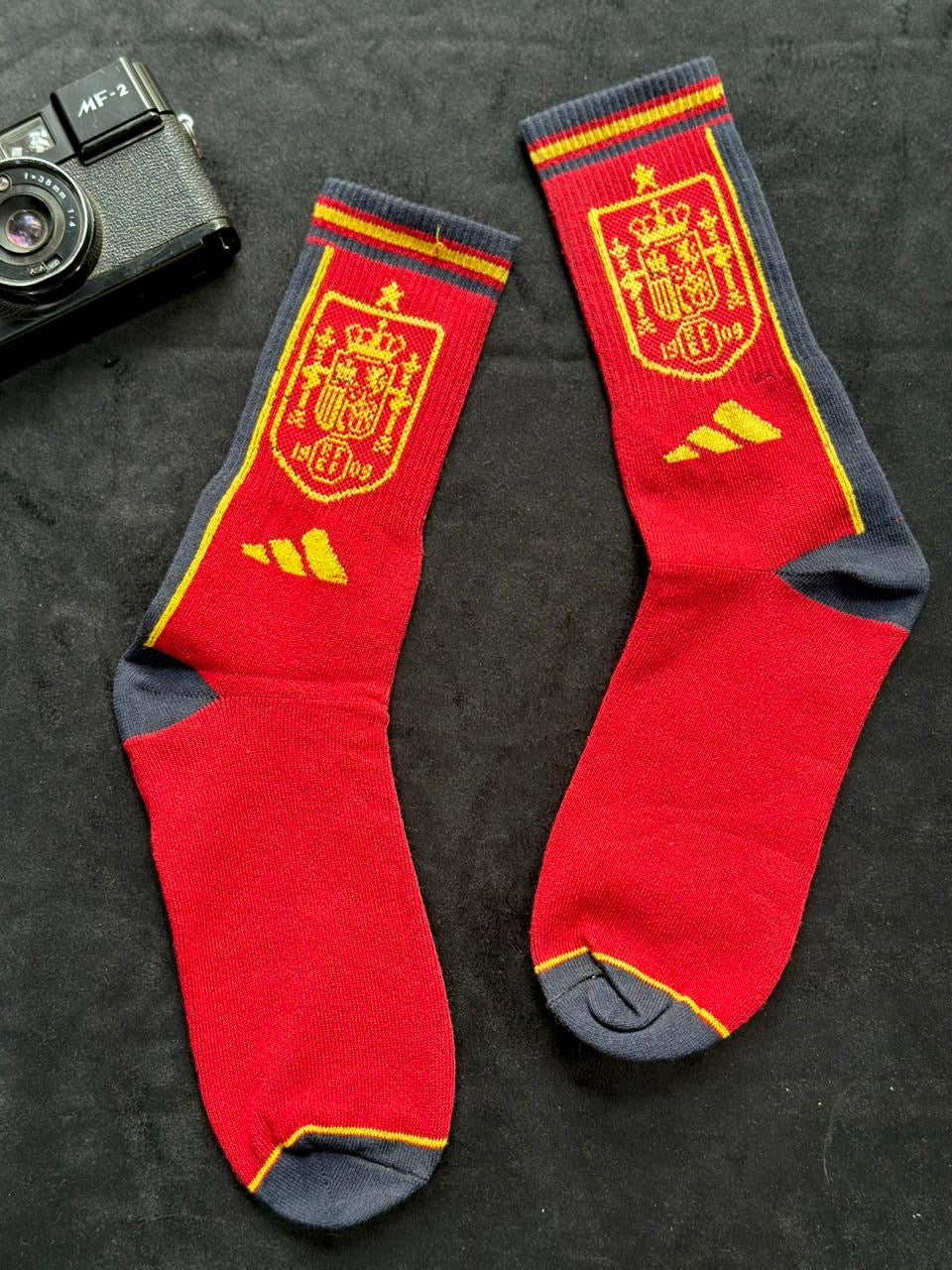 Spain Red and yellow socks -
