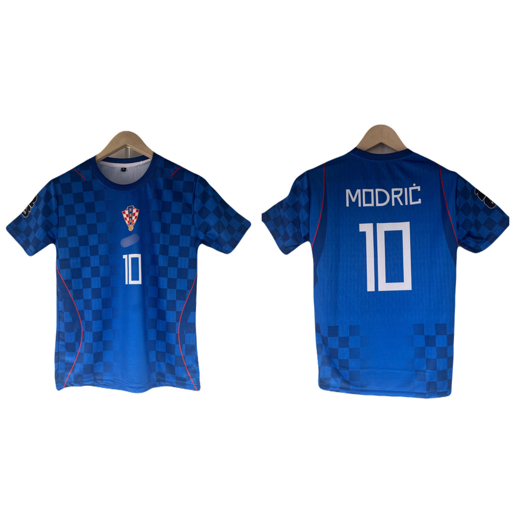 Modric Croatia 2026 World cup  Away Half Sleeve  Jersey -