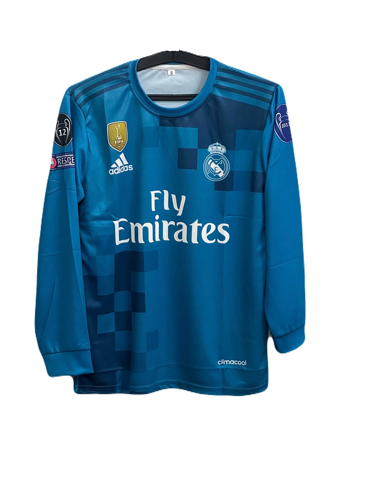 Realmadrid 2017 away full sleeve ronaldo P41  - ms retro store