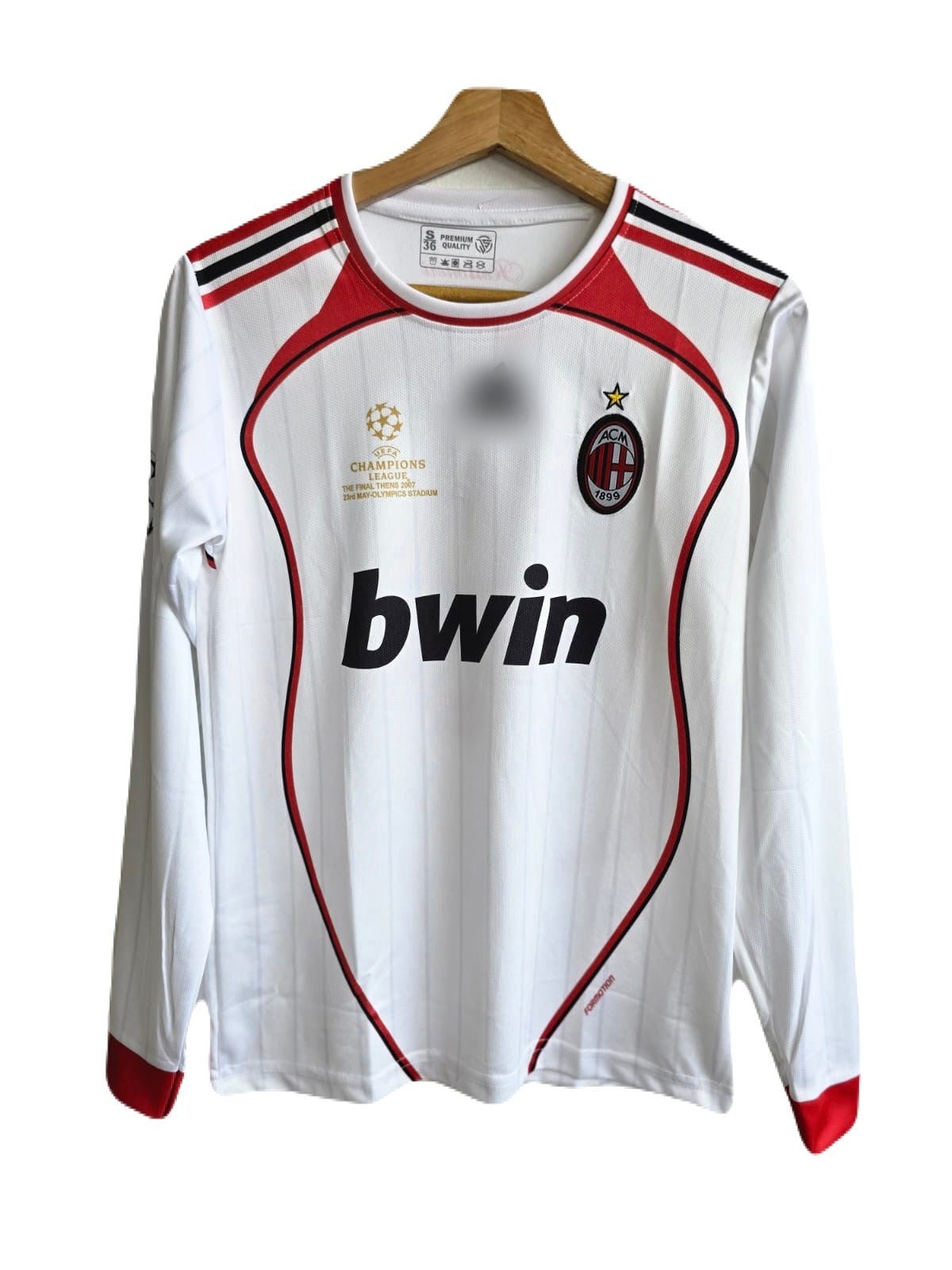 AC MILAN FULL SLEEVE  2006/07  UCL FINAL EDITION MALDINI  P135 - MS RETRO STORE