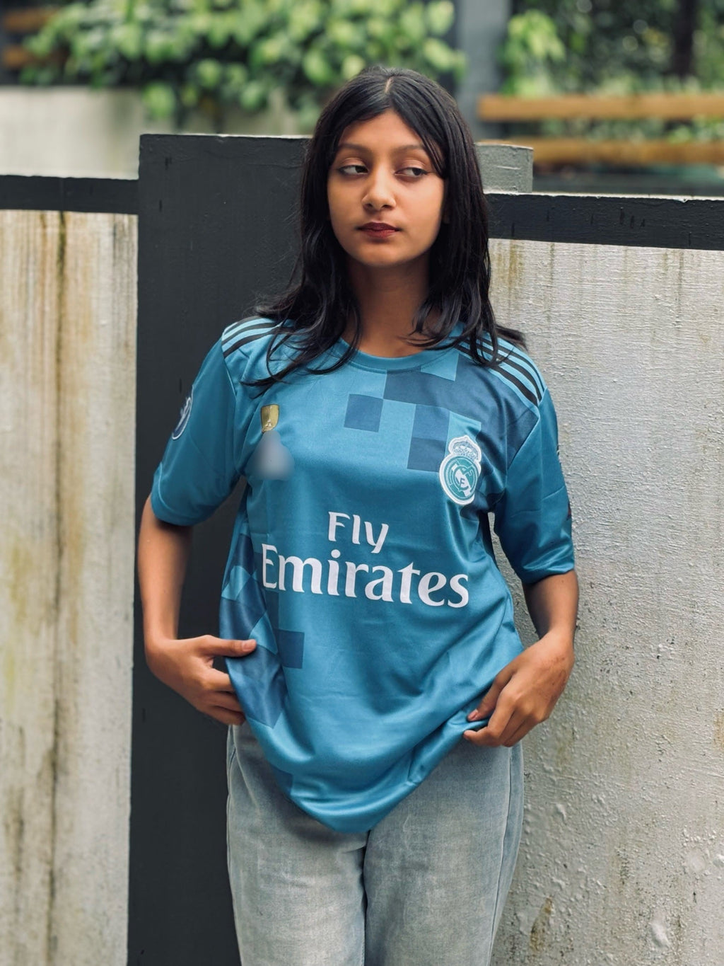 Realmadrid 2017/18 third kit full sleeve ronaldo P163 - ms retro store