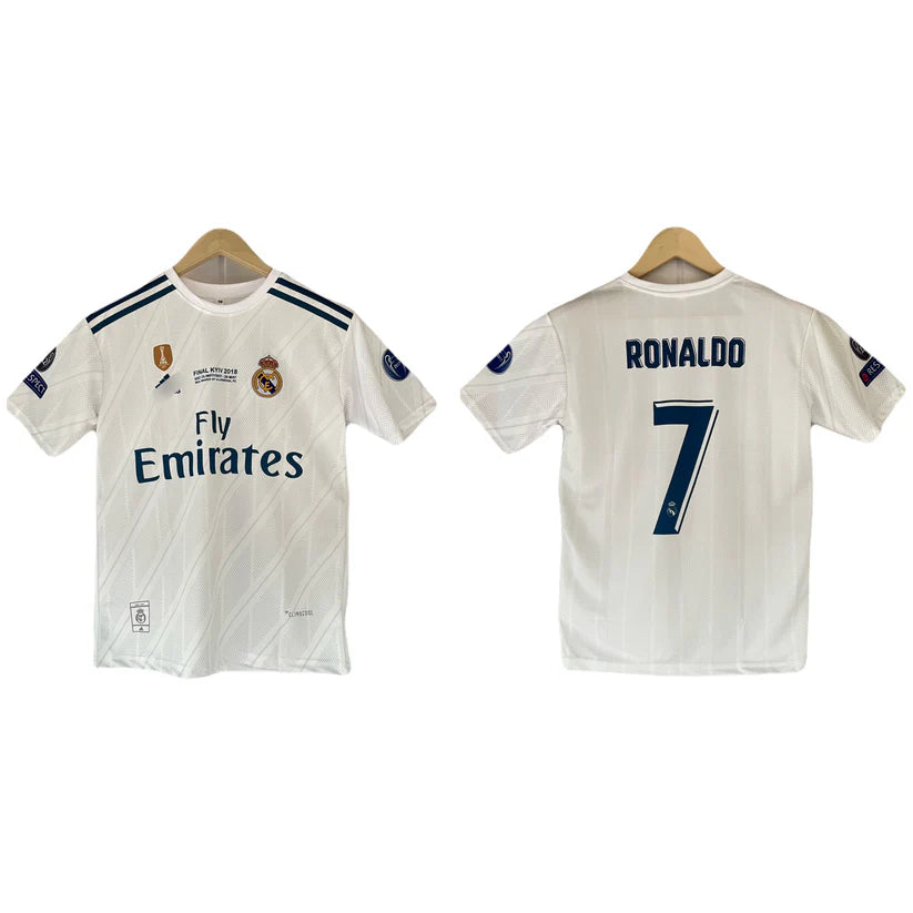 Ronaldo 2018 Ucl final edition jersey half sleeve